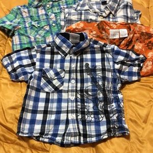 Four shirts for two-year-olds.